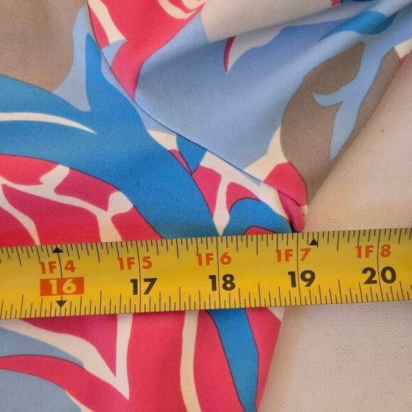 J. McLaughlin for Dillards Womens Tropical Catalina Henley Tunic Multi Medium - Picture 8 of 12